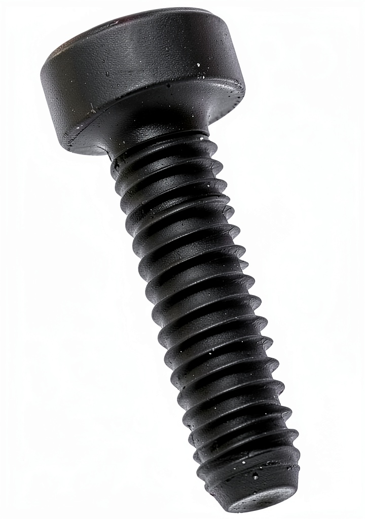 Installing Mopar Flat Head Screw Automotive Replacement on a wooden workbench