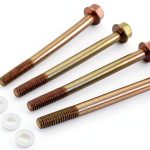 Moroso Hex Head Fuel Bowl Screws for Holley Carburetors-0