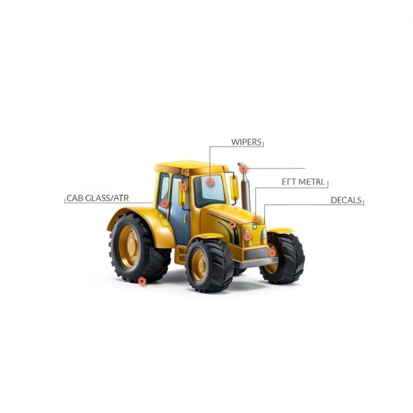 Aftermarket Brake Return Springs for Ford Tractors-1