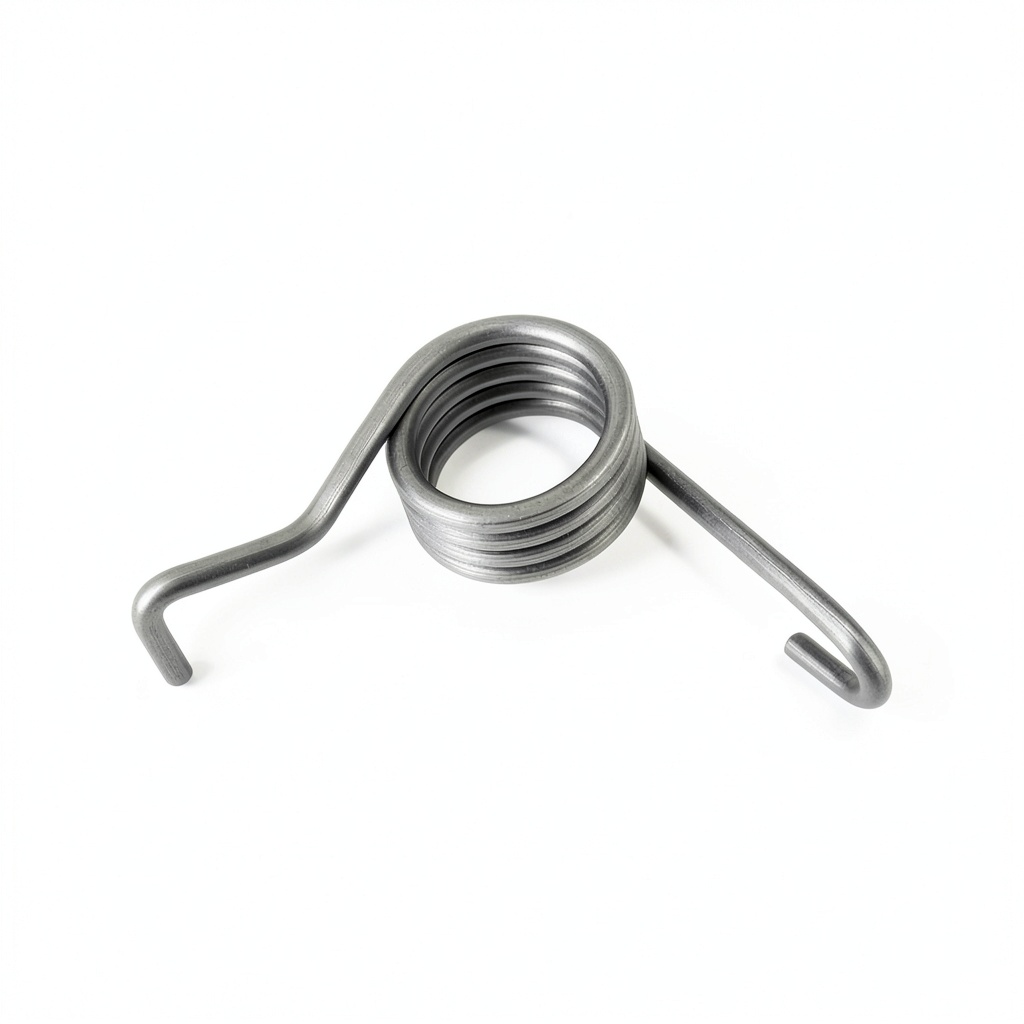Installing LT Easiyl Forklift Brake Return Spring Metal 5mm on a wooden workbench