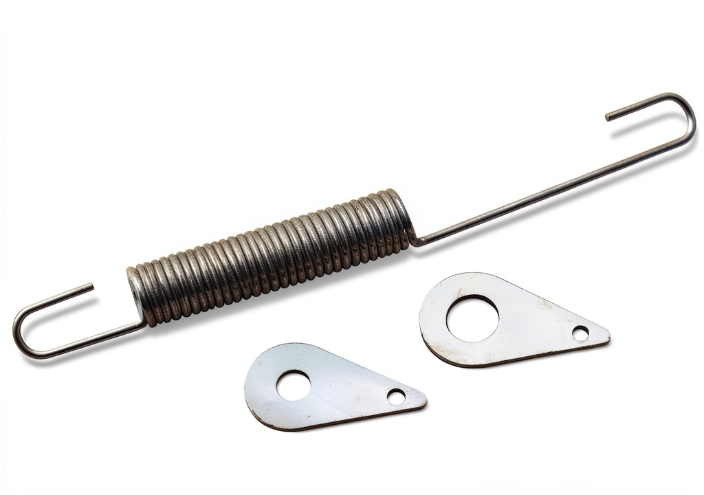 Installing Speedway Motors brake pedal return spring on a vehicle brake pedal