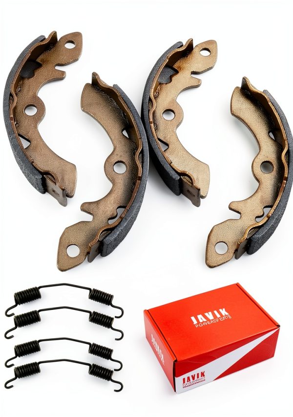 JAVIK Suzuki QuadRunner ATV Brake Return Spring Kit 4 Shoes 4 Springs-6