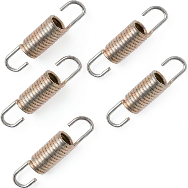YehVeh Brake Pedal Return Spring OPL0056 60mm Metal Coil Pack of 5-3