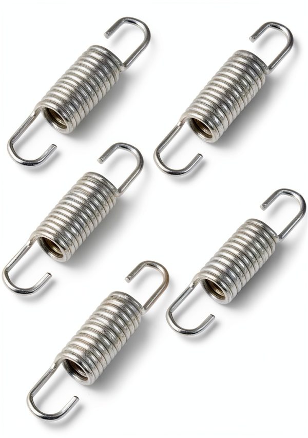 YehVeh Brake Pedal Return Spring OPL0056 60mm Metal Coil Pack of 5-2