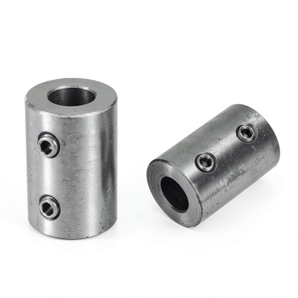 Shaft Coupling uxcell 1/2" Bore Rigid Set Screw Coupling Black Oxide-2