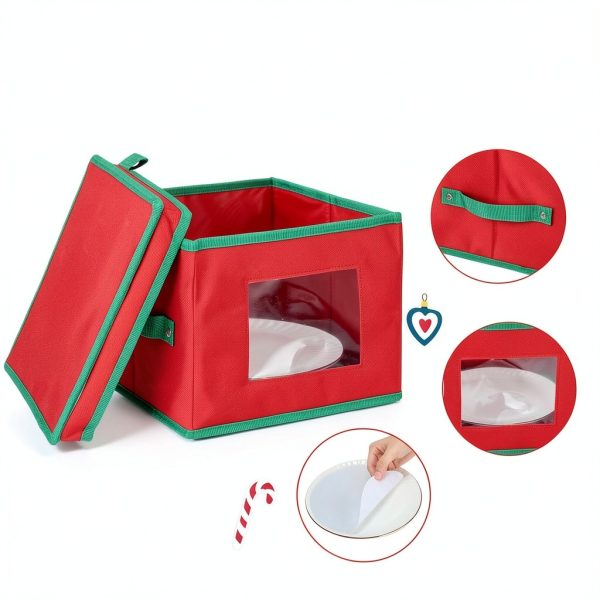 Holiday China Storage Containers Wesnoy 5‑Inch Foldable Mug/Plate Set-3
