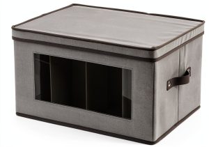 Stemware Storage Box Household Essentials Gray Box-0