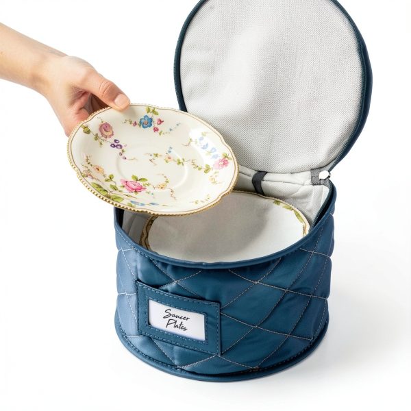 China Storage Containers Teemto Quilted 7‑Piece with Felt Liners Grey-4