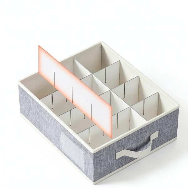 Lifewit 2 Pcs Coffee Mug Storage with Dividers, Stackable Cationic-3