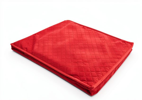 LAMINET 6-Piece Quilted Dinnerware Storage Set - Red-6